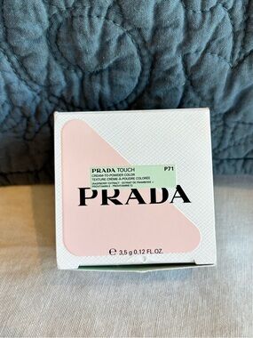 Prada Touch P71 Bow Cream to Powder Blush Lip Color 3.5g Brand New In Box